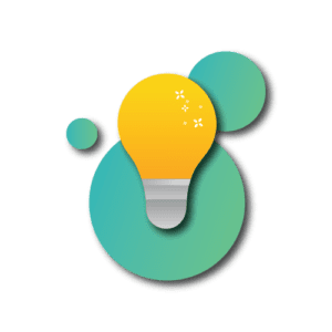 Illustrated Light Bulb representing Learning Strategy and Training Solutions